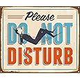 Seven Rays Alphabets Please Do Not Disturb Pin Up Small Poster 12 X 14 Inches For Room/Home/Office, Multicolour