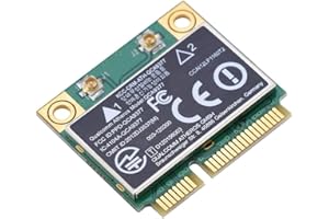 Diyeeni Tarjeta WiFi Tarjeta de Banda Dual 2.4G / 5GHz Tarjeta de Red 433Mbps Bluetooth 4.2 WiFi Mini PCI-E inalámbrica, Compatible con computadora de Escritorio, Laptop, Panel de Control Industrial,