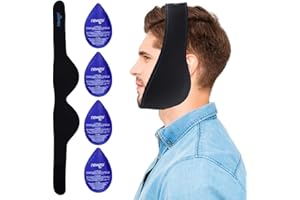 NEWGO Denti del giudizio pastiglie di raffreddamento Coolpacks Gel di raffreddamento Pad freddo caldo per il viso, mascella, mento, denti del giudizio - 4 pezzi