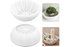 JOGNEE Silikonform Schale, Große Rund Tablett Silikonformen gießformen für Bowl, Groß Epoxidharz Formen, Silikonformen GießFormen Teller, Resin Silikon Gießformen Schalen für DIY Gießformen Silikon
