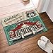 Produktbild gohebe Retro Classic Auto-Wartung Bad Teppiche rutschhemmend Fußmatte Boden Eingänge Outdoor Innen vorne Fußmatte Kinder Badematte 39,9x59,9cm Badezimmer Zubehör