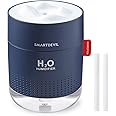 SmartDevil Humidifiers 500ml for Home, Cool Mist Air Humidifier with Night Light, Whisper Quiet USB Humidifiers, Waterless Auto-Off, Humidifiers for Bedroom Baby, Yoga, Office, Plants - 2 Filter