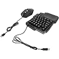 Yitre 4 in 1 Mobile Gaming Combo Pack, Black, USB-C, Keyboard Mouse Converter, K13 Keyboard, G4 Mouse, Phone Stand for Android & iOS, FPS Games, Plug & Play