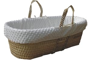 Jillyraff Cream Cuddlesoft Dimple Fleece Replacement Moses Basket Body Dressing