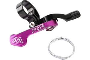 JFOYH Levier de Commande pour Tige de Selle télescopique – Kit de Commande pour Tige de Selle à Passage Interne ou Externe, Compatible Guidon 22,2 mm