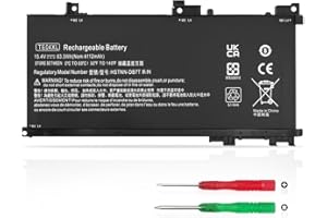 KXRSII TE04XL Batería para HP Omen 15-AX 15-AX200 15-AX250WM 15-AX210NR 15-AX243DX 15-AX252NR 15-AX220TX Pavilion 15-BC 15-BC200NB 15-BC251NR 15-BC260NZ 905175-271 905277-855 HSTNN-UB7A 15.4V 63.3Wh