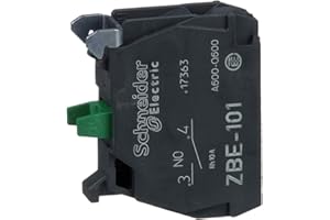 SCHNEIDER ELECTRIC Schneider ZBE101, Elemento di Contatto Na, Nero