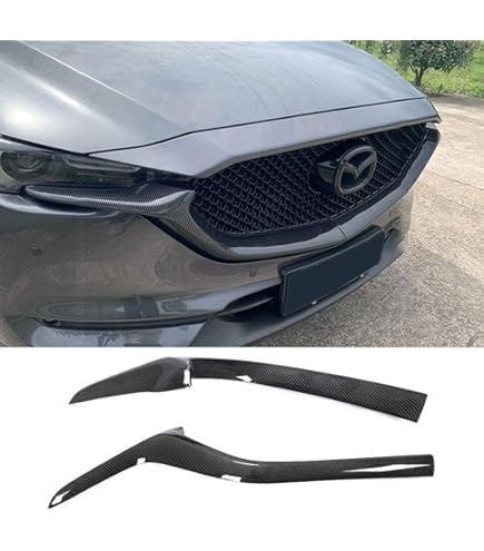 2 Stuks Voorbumper Lagere Grill Down Cover Trim Abs Voor Mazda Voor CX