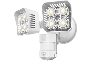 SANSI Outdoor LED Security Motion Sensor Outdoor Flood Lights… (White, 36W)