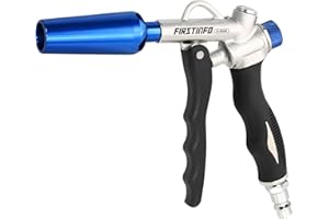 FIRSTINFO TOOLS FIT YOUR NEEDS FIRSTINFO A18569EU Adjustable Two-Way Air Blow Gun with High Flow Nozzle for Workshop Cleaning
