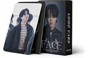 SCISSH BTS Bangtan Boys 55 piezas JIMIN Foto Personal Face Jimin Photocards Collection Mini tarjeta postal Lomo Cards