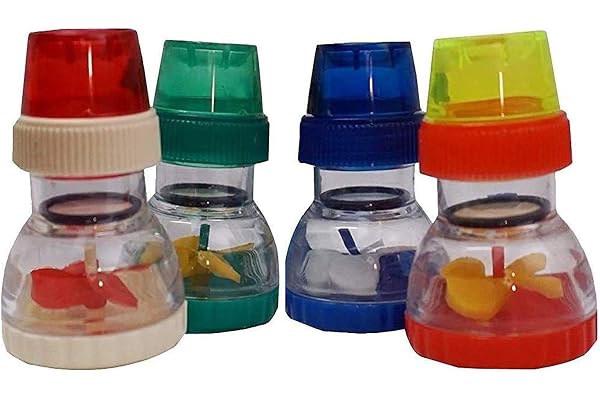 HAPPYMATES Mini Shower for Kitchen and Bathroom Tap Sprinkler Plastic Shower Head Plastic Sprinkler Shower