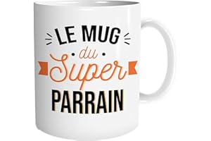 LES TRÉSORS DE LILY Le MUG du Super PARRAIN