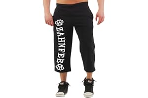 Spaß kostet Männer und Herren Dreiviertel 3/4 Hose Zahnfee Jogginghose