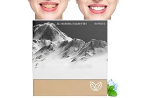 CHENGJIN Underbrush Remineralizing Chewing Gum,Remineralizing Gum,Mastic mints Teeth Cleaning Gum,Remineralizing Chewing Gum,Mint Teeth Cleaning Gum,Organic Portable Teeth Cleaning Gum,Long Lasting Chewing Gum