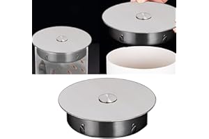 CWOQOCW Cubierta para agujero de chimenea, tapa de tubo de chimenea aislada de acero inoxidable, cubierta de lluvia resistente al calor, tapa de protección para cocina doméstica (110 mm)