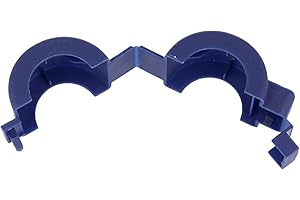 SCHLÖSSER ARMATUREN JS Plombierschelle 1/2 Zoll, blau, unbeschriftet, 1-teilig