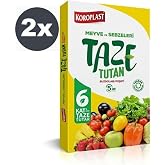 Koroplast Taze Tutan Buzdolabı Poşeti, 5'li x2 Paket