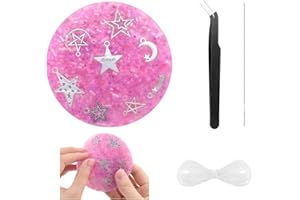 NACHLYNN 1 Stück Picking Pad Picky Pads Kit Skin Picking Fidget Toys for Trichotillomania Lindert Hautkratzen, Dermatillomanie, Stress und Angst für Erwachsene und Kinder (Dunkelviolett)