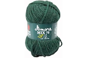 BORGO DE' PAZZI FIRENZE 10 Gomitoli misto lana Amore 75 (verde)