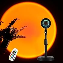 Lampada Proiettore Tramonto 360° - Luci LED Colorate Per Camera, Selfie E Atmosfera Romantica - Foto 10