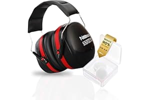 NEXUS BEST PRICES Nexus® Cascos Insonorizacion Para Estudiar con tapones oidos cancelacion de ruido de 34dB. Auriculares Aislantes Ruido Estudiar Insonorizados y Antiruido Adultos.