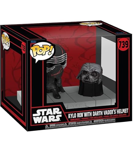 Funko Pop! Star Wars : Kylo Ren In Whisper - Figurine Vinyle 9.5cm - Collection Oslo Cab - Cadeau Fan