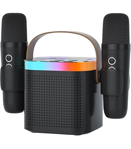 Sistema Karaoke Party 10-7047PLS Con 2 Altoparlanti E Microfono - Bluetooth, USB, SD-Card - Per Feste In Casa - Foto 2