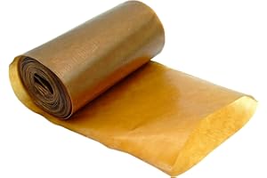 ALCOFERMBREW Budello di Collagene 100mm / 10m – Grande diametro | Budello per Salsiccia | Pelle Di Salsiccia | Budelli Naturali