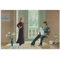Mr and Mrs Clark and Percy/detail/ポスター David Hockney | David Hockney - Mr. and Mrs. Clark and Percy