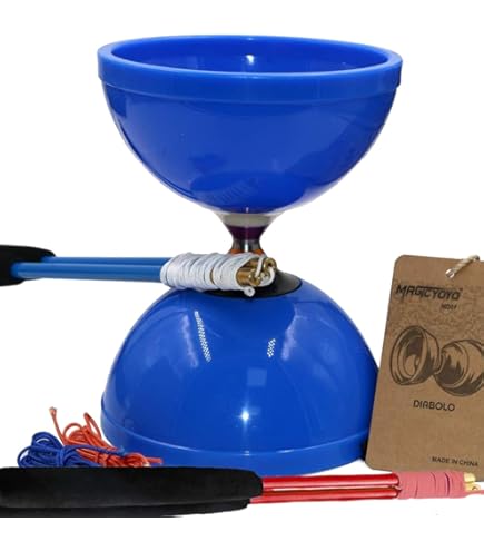 KBIBCK Diabolo Set Mit Leuchteffekt - 3-fach Lagerung Für Anfänger Und Profis