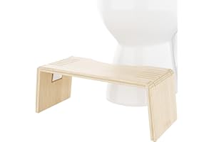 Squatty Potty Folding Stool - Oak Finish