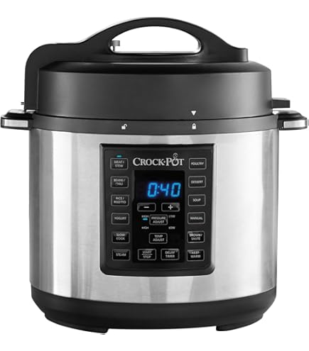 Aigostar Elektrische Snelkookpannen, 9 Functies, Programmeerbaar, 8-in-1 Geborsteld Roestvrij Staal, Multicooker, Elektrische Rijstkoker, Stoompan, 6 Liter, 1000 Watt | Mila