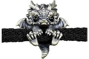 Hliloy Süßes silbernes Drachen-Armband, verstellbares silbernes Drachen-Armband, Tierschmuck, kreatives Drachenperlenarmband, Glücksbringer-Armband, niedlicher Tierschmuck, Armband-Geschenke