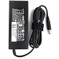 DELL Original 3P 90W Laptop AC Adapter LTON India (9RCDC/LA90PM111) Without Power Cord - Black