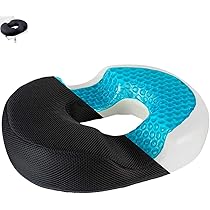 Gluckluz Donut Pillow Gel Seat Cushion 