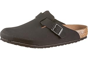 Birkenstock Boston Uomo Sandalo Nero