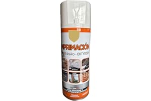 various Pintura Spray Imprimacion Blanco de 400 ml Adecuado para las Superficies de Metal, Madera y Plástico Pack de 1 Unidad