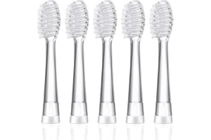 KOPBTBOY Szczoteczki zapasowe dla dzieci do Seago SG513/SG977/SGEK6/DT-K6/DT-BB1, 5 szt. elektrycznych szczoteczek do zębów dla dzieci