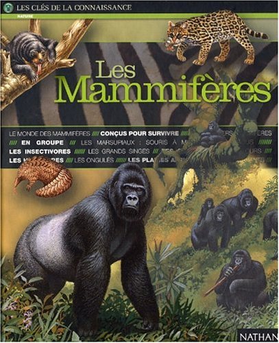 couverture de : Les  mammifères