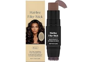 VOKKRV Namika Bâton De Retouche Racines Cheveux,Stick Poudre Noir Cheveuxs Homme,Boldify Poudre Couverture De Racine de cheveux Capillaire,Bâton De Poudres Pour Combler Cheveuxs Clairsemés (Brun)