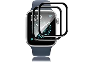 Carantee 2 Stück für Panzerglas für Apple Watch 7/8/9 45mm Schutzfolie, Touchgenauigkeit, Selbstheilende Displayschutzfolie Watch 45mm Schutzglas Folie, Anti-Fingerabdruck, Blasenfrei 9H Panzerfolie