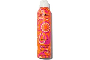 amika perk up plus extended clean dry shampoo spray - lightweight + buildable dry volume shampoo - infused with scalp-friendly mandelic acid + arrowroot powder - talc-free + invisible finish (200 ml)