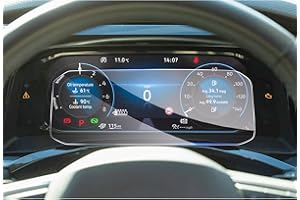 GAFAT V-W Multivan T7 2022-2024 2025 10,25" Digital Cockpit Schutzfolie, Gehärtetes Glas Displayschutzfolie, Kompatibel mit VW Multivan T7 Digital Cockpit, 9H Anti-Kratzen