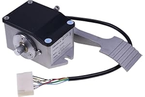 Holdia Foot throttle FP-6 style 0-5K Footpedal Compatible with Curtis EV Potentiometer Type 0-5 Ohm