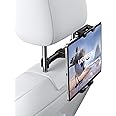 UGREEN Car Tablet Holder 【360° Rotation Super Stable】iPad Mobile Phone Holder Headrest Car Mount, Trip Travel Essentials 4.7-12.9 inch, Fit for iPad Air 2024/2023, iPhone 16/15/14, Samsung S25/24/23
