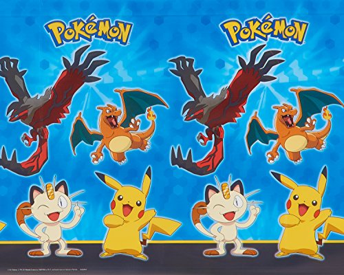 Amscan International 571844 1,2 x 1,8 m Pokémon Kunststoff Tisch Cover - 3