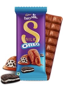 Cadbury Dairy Milk Silk Oreo Chocolate Bars, 60 Gm : Amazon.in ...