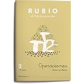 Operaciones 2 RUBIO | Ejercicios de Restar sin llevar | +6 a&ntilde;os | Tama&ntilde;o A5 | 20 p&aacute;ginas