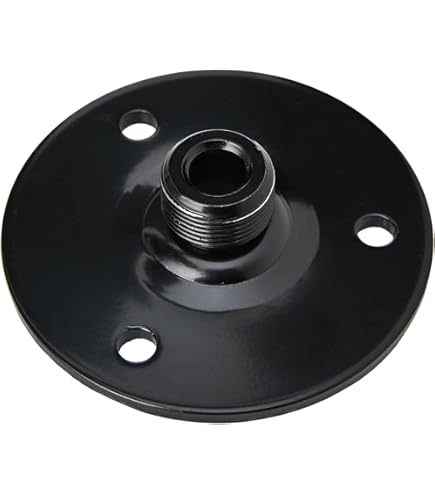 Tubo A Collo D'Oca QTX 38 Cm Nero - Filettatura 5/8", Metallico, Per Microfoni E Luci